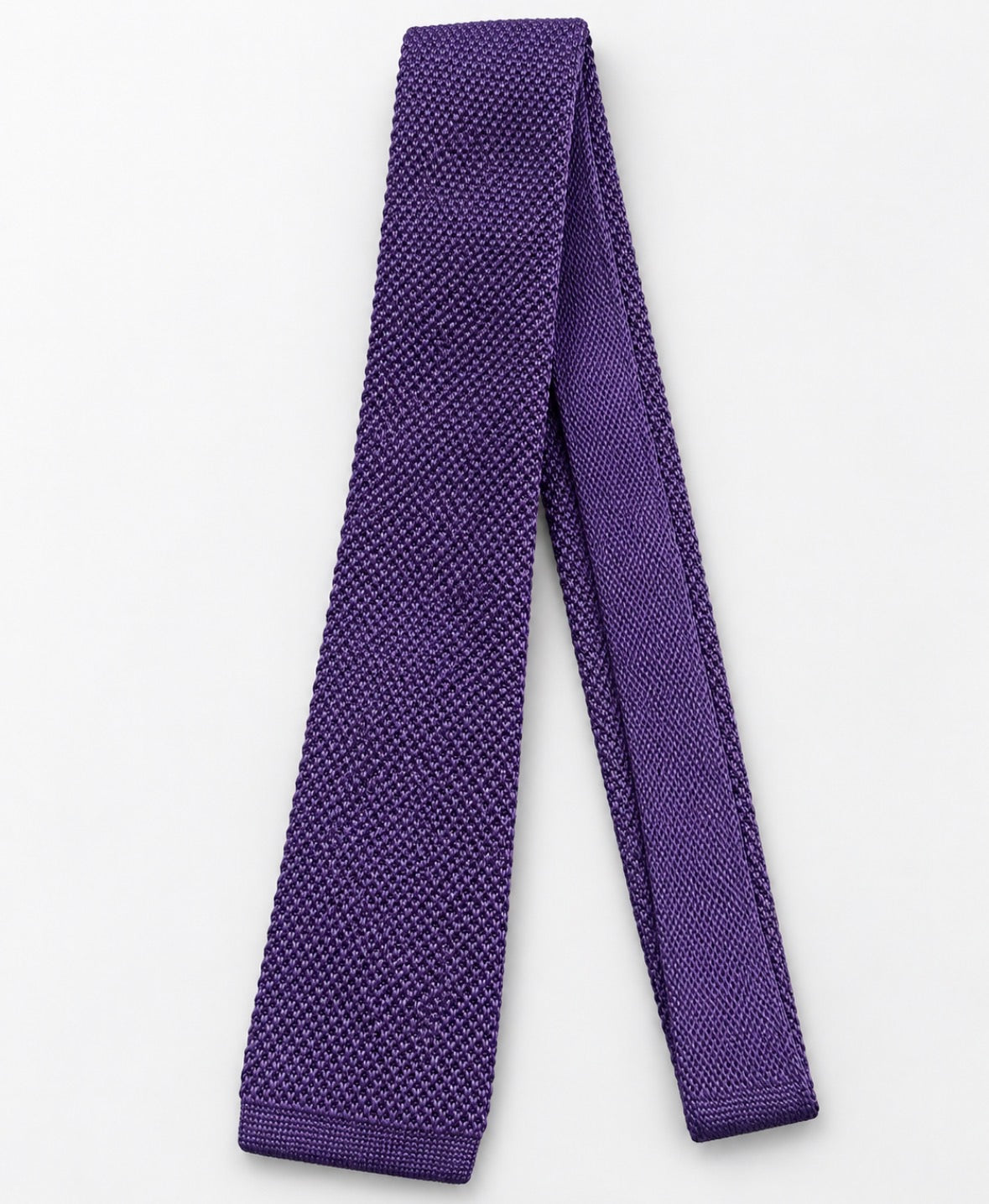 Strickkrawatte Violett